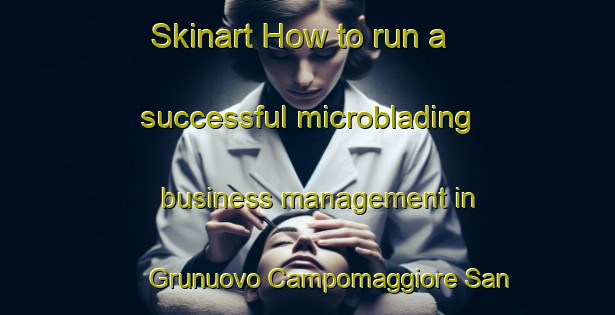 Skinart How to run a successful microblading business management in Grunuovo Campomaggiore San Luca area | MicrobladingTraining | MicrobladingClasses | SkinartTraining-Italy